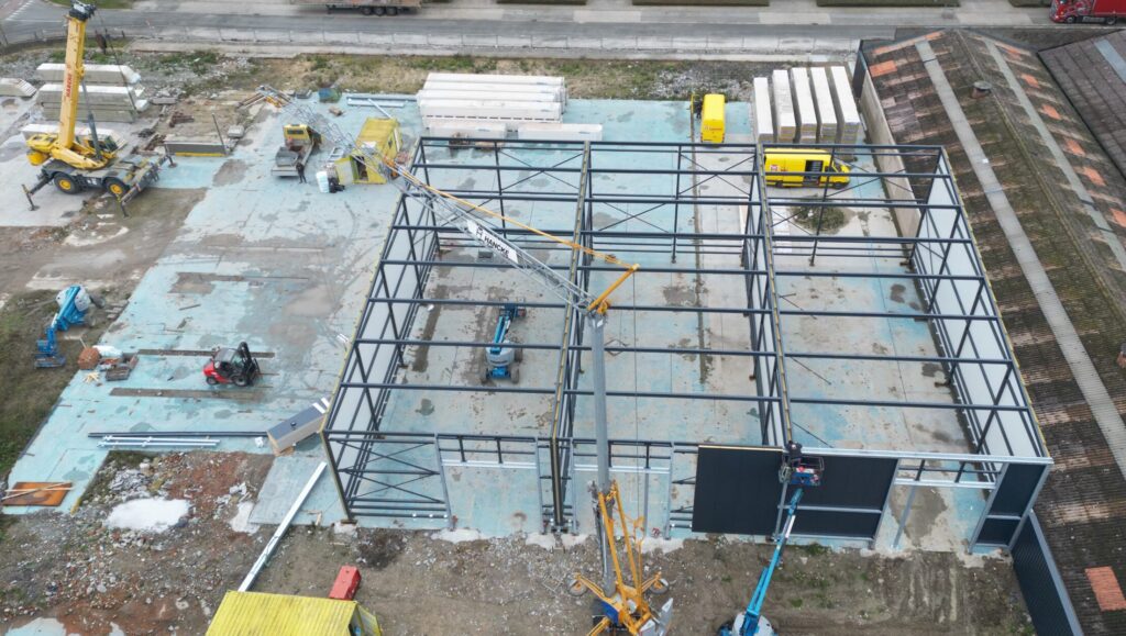 montage van KMO-units