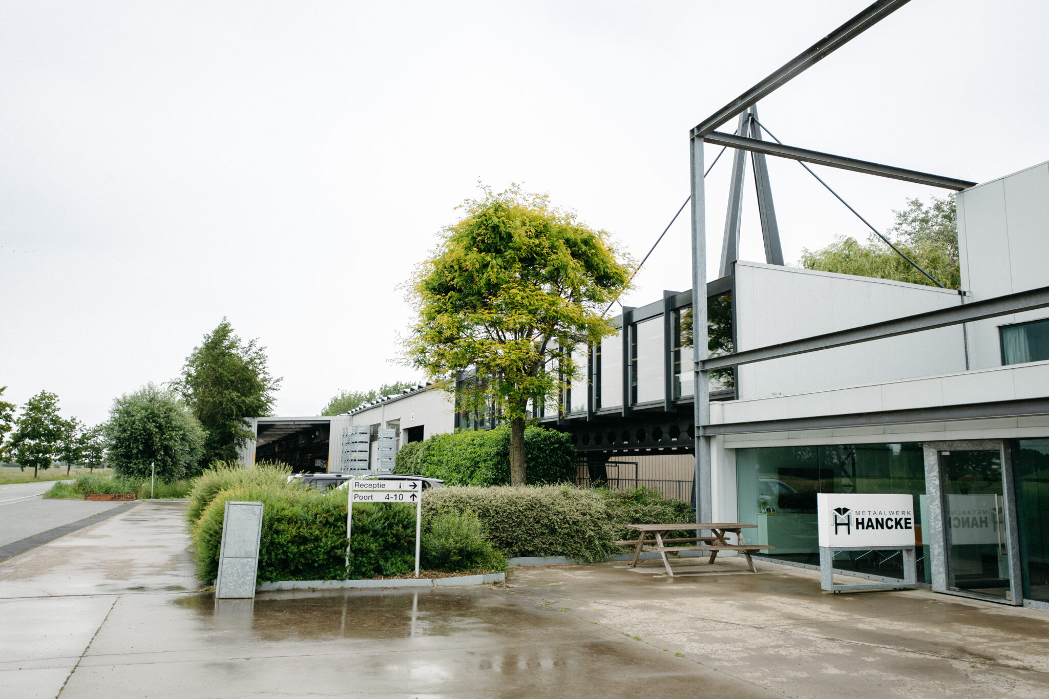 bedrijfsgebouw Hancke metaalwerk